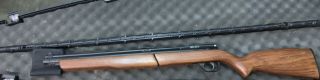 Vtg Benjamin Sheridan 397pa 4.  5mm.  177 Caliber Pellet Air Gun Rifle Work W/case