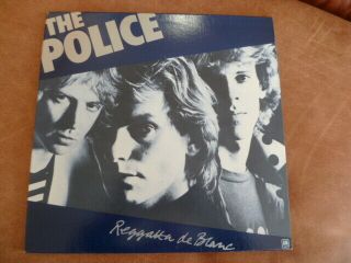 The Police - Reggatta De Blanc (us) 1979 2x10 " Lp A&m Sp - 3713 Vinyl Nm,  Poster