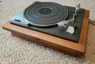 Vintage Pioneer,  Model Pl - 41 Belt Drive Turntable With Dust Cover