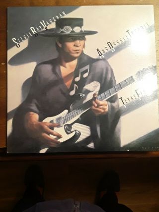 Stevie Ray Vaughan And Double Trouble Texas Flood - Epic Bfe 38734 Vinyl Lp 1983