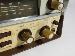 Kenwood KW - 40 Vintage Tube Stereo Receiver Amplifier (powers up, ) 4