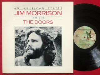 The Doors Jim Morrison An American Prayer Lp (1978) Elektra Eks 5e - 502 Vg,  /ex