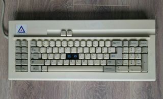 Vintage Leading Edge Dc2014 Mechanical Keyboard Alps Skcm Blue Switches