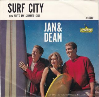 Jan & Dean " Surf City " & " She 