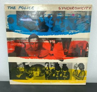 The Police Synchronicity 1983 Nm Vinyl Lp In Shrink Sp - 3735
