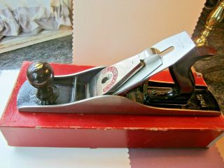 Vintage In Orig Box Millers Falls Tools Wood Plane 15 Iron Jack 2 1/4 " Cutter Us