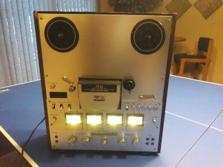 Vintage Akai Gx - 630d Ss Open Reel To Reel Recorder Cassette Deck Player