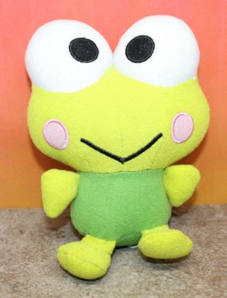 Sanrio Japan Kerokero Keroppi Fiesta Small Plush 15cm 6 " Tall Frog 1988 2011