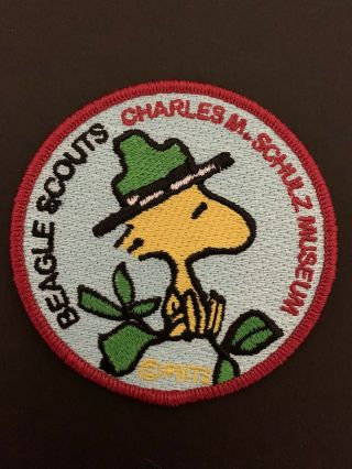 Charles M Schulz Museum Peanuts Beagle Scout Woodstock Patch,