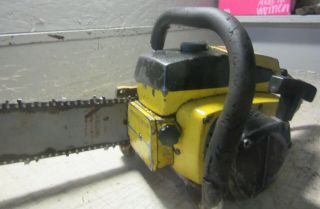 Vintage Collectible Mcculloch Pro Mac 555 Chainsaw With 20 " Bar