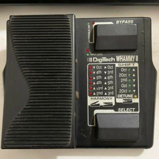 ”fast Arrival” Vintage Digitech Whammy Ii 2 Pitch Shifter Octave Pedal Japan