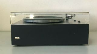 Vintage Turntable Record Player Design Dieter Rams Braun Ps410 Plattenspieler 2