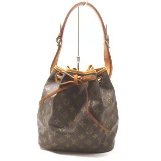 Vintage Louis Vuitton Shoulder Bag Petit Noe Old M42226 Browns Monogram 839728