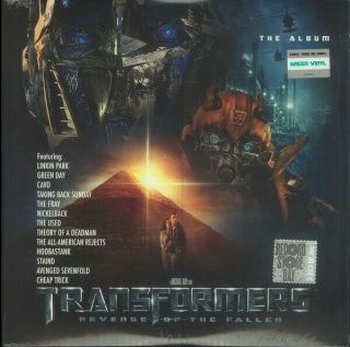 Transformers Revenge Of The Fallen - Rsd 2019 Green Lp - Limited To 1,  500 Copies