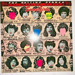 The Rolling Stones “some Girls” Vinyl 1978 Lp Record Album