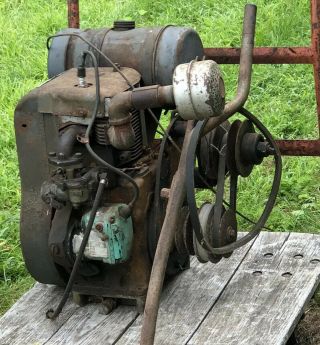 Vintage Aenld Wisconsin Air Cooled Single Cylinder Engine Motor