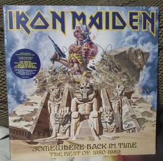 Somewhere Back In Time: The Best Of 1980 - 1989 By Iron Maiden (vinyl,  May - 2008,  2