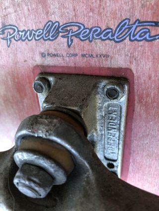 Vintage Powell Peralta Skateboard Rat Bones Independents 3