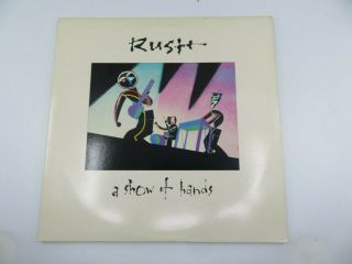 Show Of Hands Rush Vinyl Lp 1989