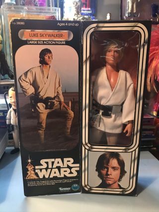 Star Wars Vintage 1978 Kenner Luke Skywalker 12 Inch Boxed