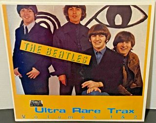 The Beatles Ultra Rare Trax Volume 1 & 2 1989 Drexel Double Lp Nmint Vinyl