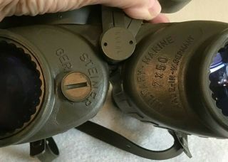 Vintage Steiner Commander II 7X50S Military Marine Binoculars - Germany 6