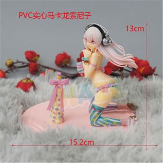 Anime Sonico Pvc Figure Model Toy Cake Decor 13cm