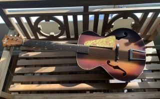 Vintage Kay Archtop Acoustic Guitar Made In Chicago