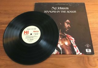 Syl Johnson Diamond In The Rough Vinyl Lp Hi Records Sh 32085 Vg,  /vg Rare