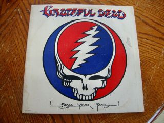 1976 Grateful Dead Steal Your Face 2 Lp 1st Print Vinyl X2