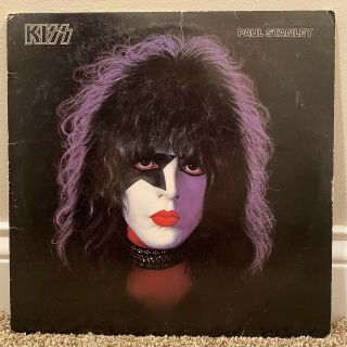 Kiss Paul Stanley 1978 Solo Album W/poster -