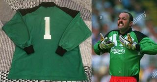 Vintage Liverpool Goalkeeper Shirt 1992/93 100 Grobbelaar 1 Vgc Xl Zimbabwe Rsa