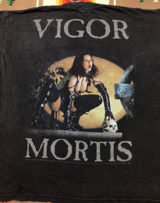 Vintage Cradle Of Filth Vigor Mortis 00 Long Sleeve Gildan Tshirt Size Xl