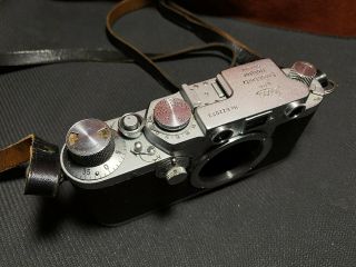 Leica Ernst Leitz Wetzlar VTG 35mm Rangefinder Camera Body Model IIIF 6