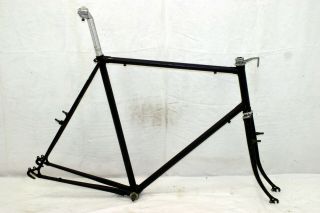 Fuji Vintage Touring Road Bike Frame 64cm X - Large Fork Bb Lugged Steel Charity