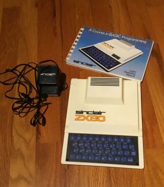 Vintage Sinclair Zx - 80 Personal Computer,  Unknown