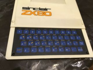 Vintage Sinclair ZX - 80 personal computer,  unknown 2