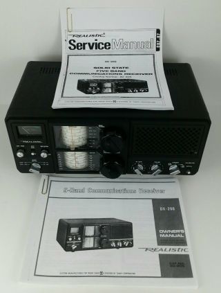 Vintage Radio Shack Realistic Dx - 200 5 - Band Communications Receiver Radio