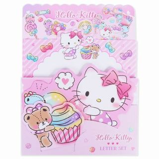 Sanrio Hello Kitty Letter Set Paper Japan Kawaii Cute Sweets