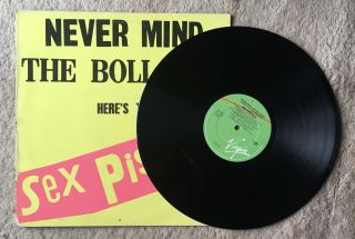 Never Mind The Bollocks Here’s The Sex Pistols Vinyl Lp 
