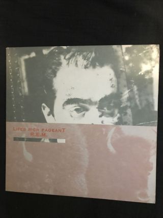 Pressing R.  E.  M.  Near Vinyl Record Lifes Rich Pageant 1986 Irs