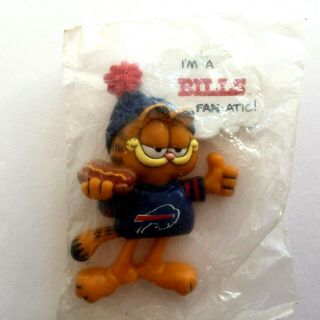Garfield The Cat Plastic Hat Pin Lapel " I 