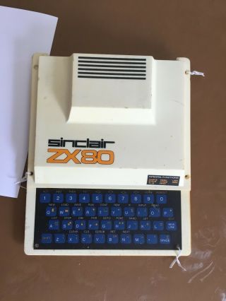 Vintage Sinclair Zx - 80 Personal Computer,  Case Opened,  Unknown