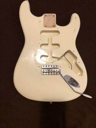 Fender St 62 Vintage Reissue Stratocaster Mij Body - Olympic White