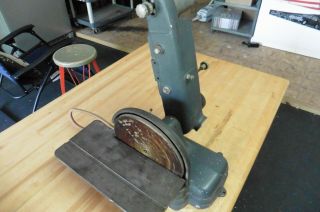 Vintage Shop Smith Compatible Belt Sander And Plate Sander Cast Iron 12 " 6 "