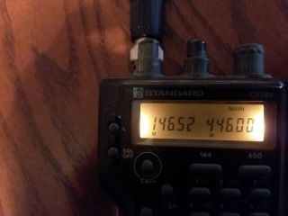 Vintage Standard C528A Dual Band Amateur Ham Radio Handheld Transceiver 2m/70cm 2