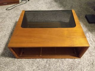 Vintage Marantz Wc - 22? Wood Cabinet Case Marantz 4270