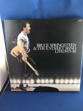 Bruce Springsteen And The E Street Band Live 1975 - 85 Vinyl Lp Box Set (5 Albums)