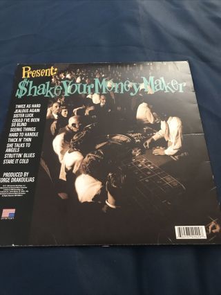 THE BLACK CROWES - SHAKE YOUR MONEY MAKER VINYL RECORD 2