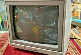 - Vintage Commodore 1084 Crt Color Monitor (fc11 - T - G350)